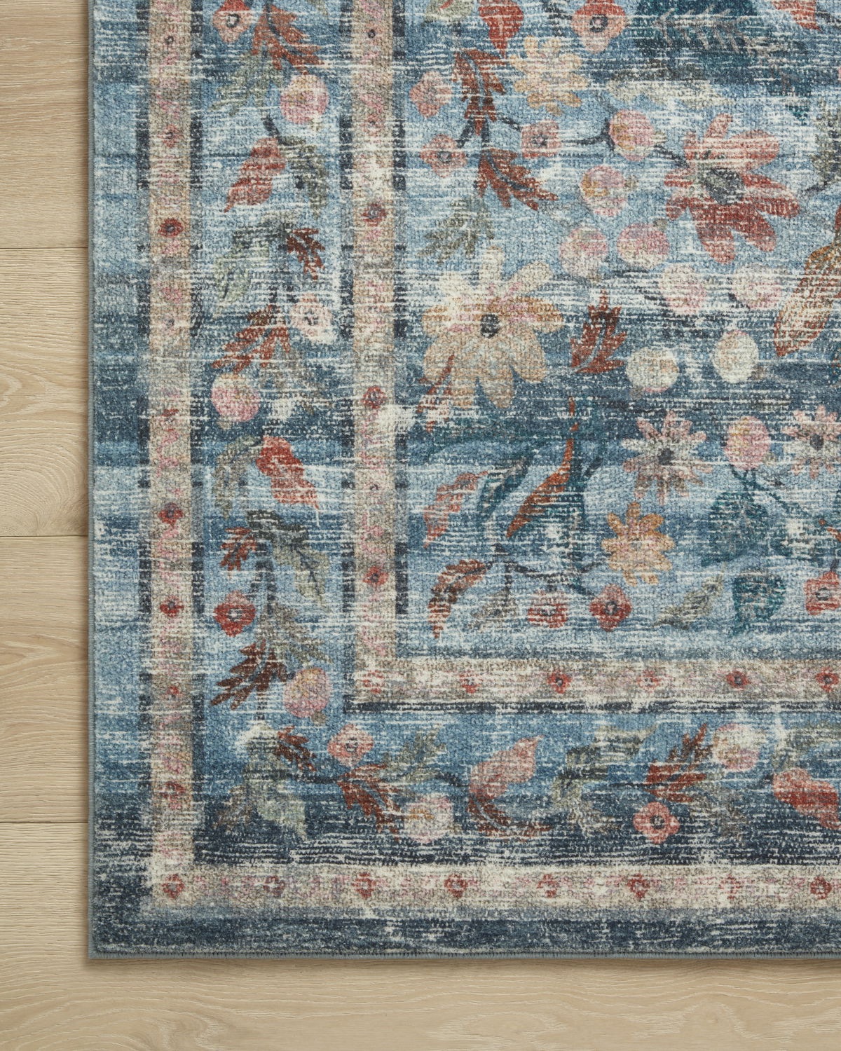 Rifle Paper Co. x Loloi Courtyard Rug, 5' length x 7'6" width View 7