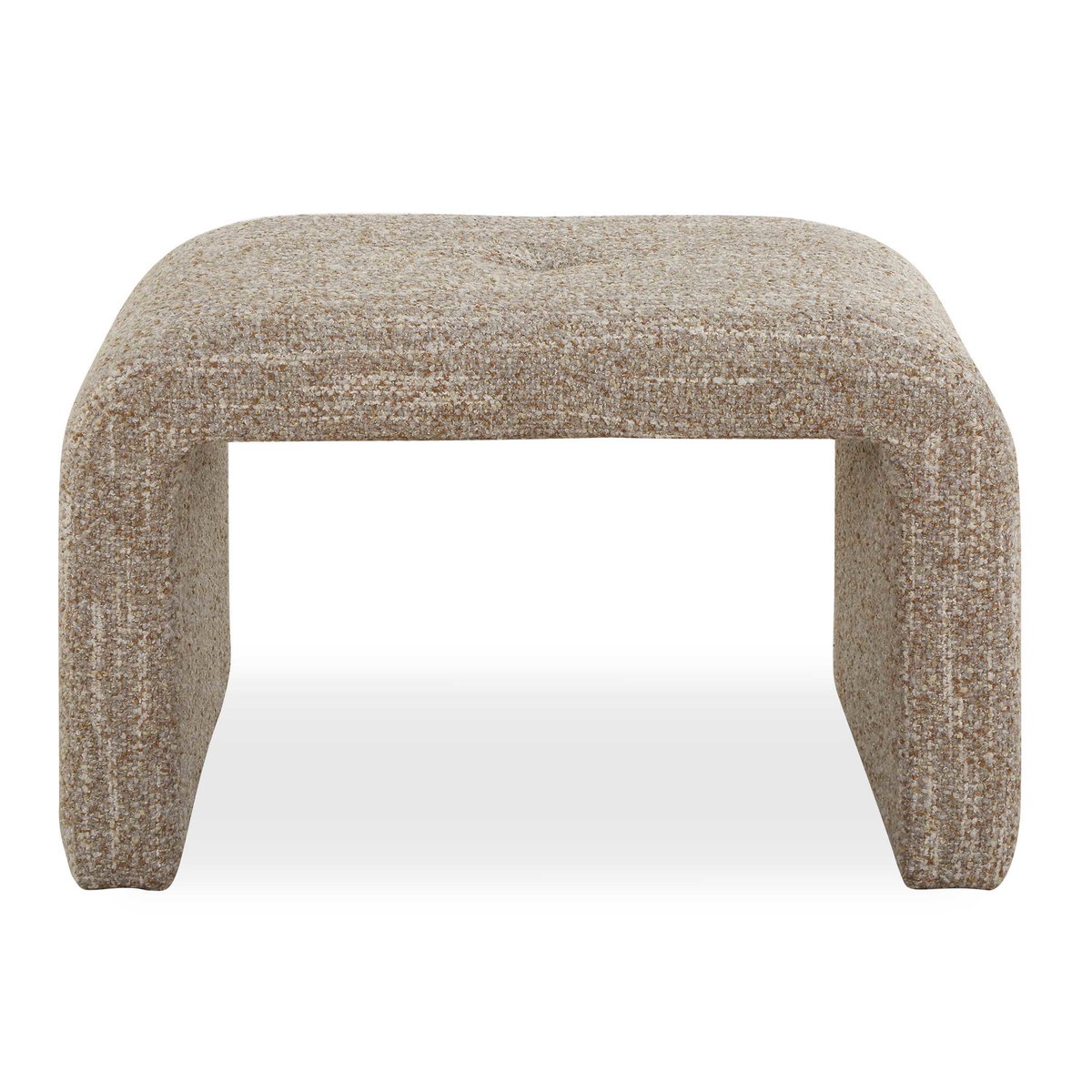 Leora Upholstered Modern Small Bench, Furniture by Uttermost, 30" width x 19" height x 21" depth View 1
