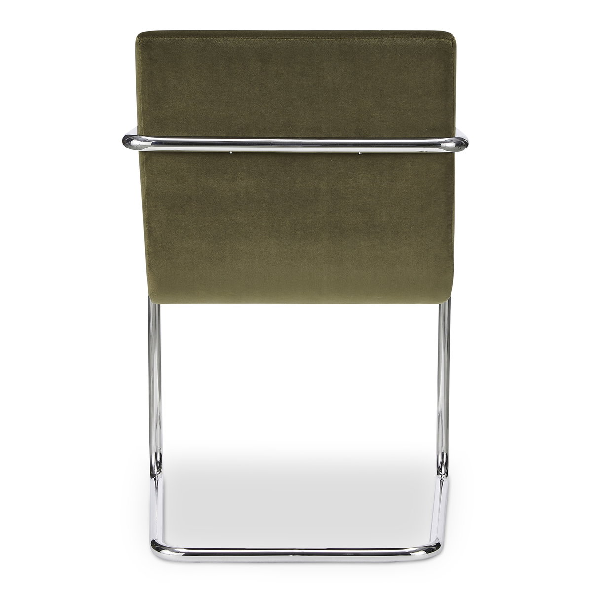 Pedro Dining Chair Green Mohair Set Of Two, by Moe's Home, 21.7" width x 33.5" height x 23" depth View 5