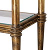 Elenio Glass Console Table, by Uttermost, 54" width x 32.37" height x 12" depth thumbnail 5