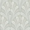 Shell Damask Green Wallpaper, by York Wall, 33' length x 1'8.5" width x 0.02" depth thumbnail 1