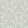 Shell Damask Green Wallpaper, by York Wall, 33' length x 1'8.5" width x 0.02" depth thumbnail