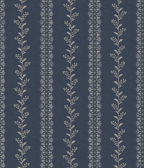 Everleigh Navy Wallpaper