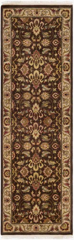 Dinar Handmade Rug, by Surya, 8' length x 2'6" width