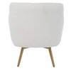 Oasis White Swivel Chair, Accent Chair by Uttermost, 29.5" width x 32" height x 33.5" depth thumbnail 8