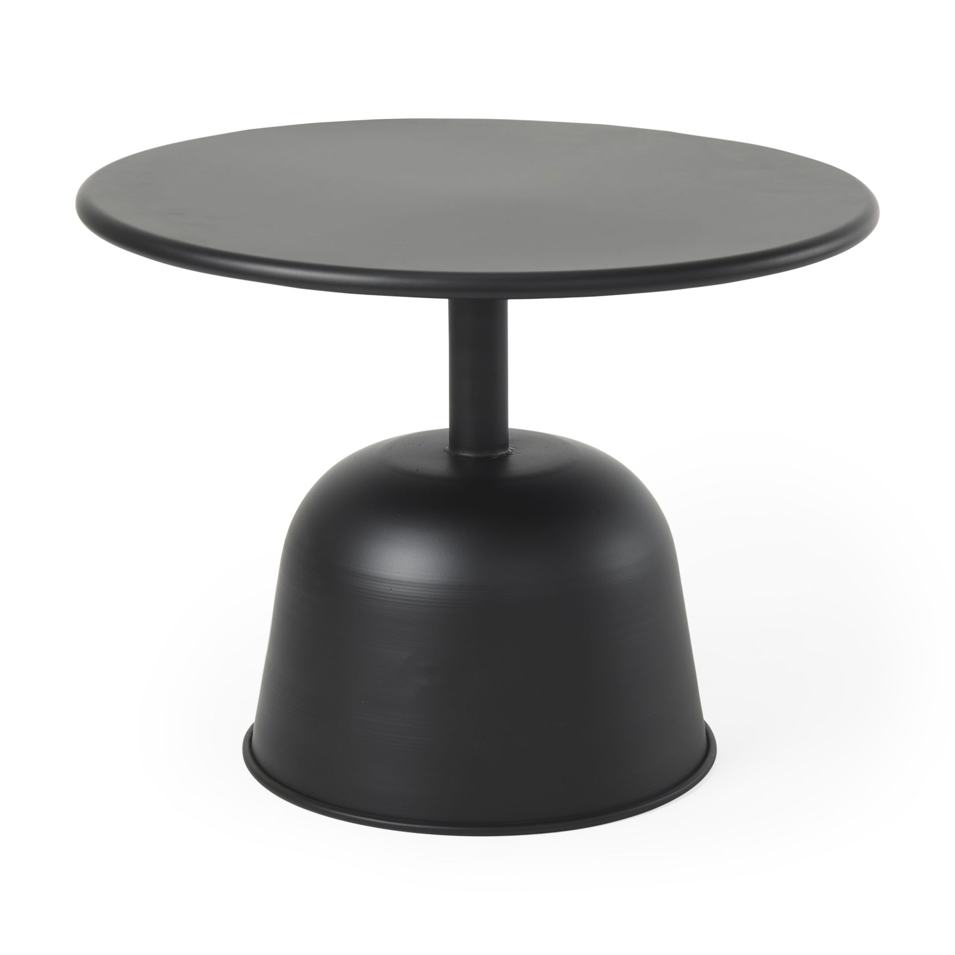 Talulla  Metal Matte Black Accent Table large image 