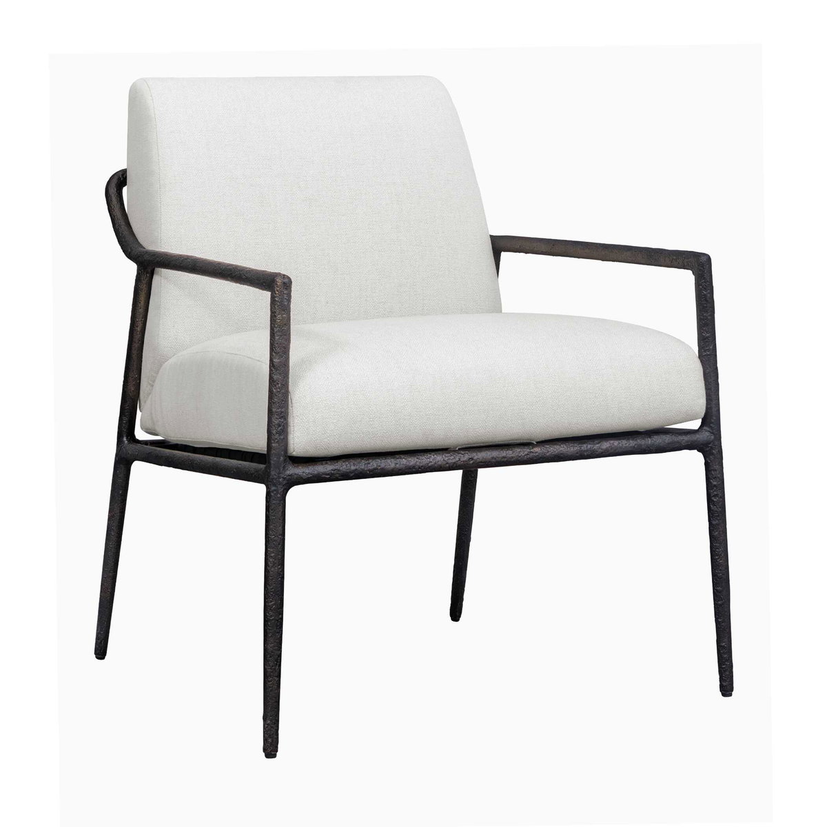 Thayer Outdoor Upholstered Lounge Chair, Outdoor Chair by Uttermost, 2'2" width x 3'2.3" height x 2'5" depth View 5
