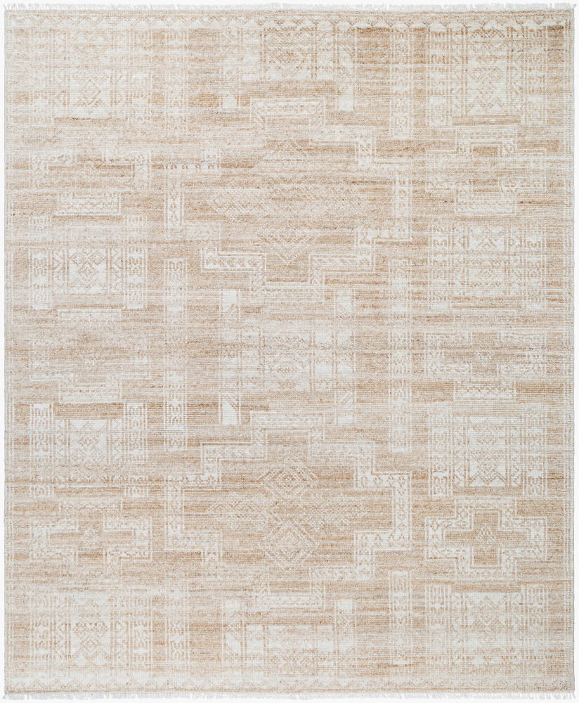 Kunal Handmade Rug, by Surya, 1'6" length x 1'6" width