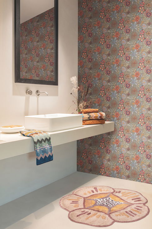 Magic Garden Black Wallpaper