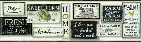 Farm to Table Black Border