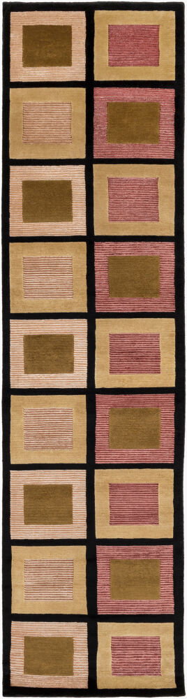 Mugal Handmade Rug, by Surya, 10' length x 2'6" width