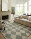 Chris Loves Julia x Loloi Francis Rug, 1'6" length x 1'6" width thumbnail 2