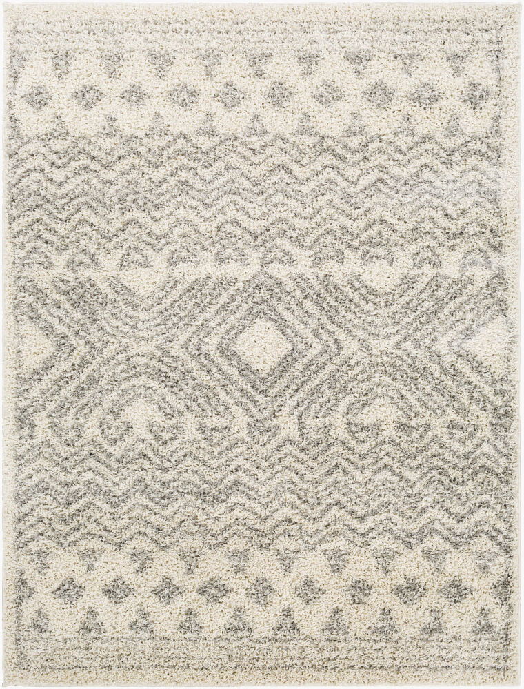 Taza Shag Machine Woven Rug, by Surya, 6'11.86" length x 5'2.99" width