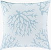 Coral Accent Pillow, Decorative Pillow by Surya, 16" length x 16" width thumbnail
