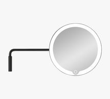 Online Designer Bathroom Black Elario Wall Mounted LED Mirror