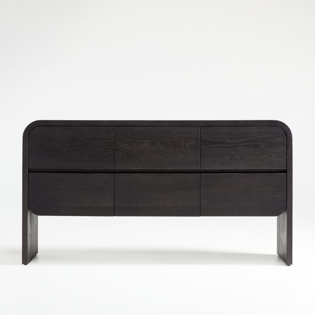 Online Designer Bedroom Cortez Charcoal Floating Dresser by Leanne Ford