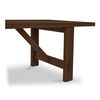 Esmond Outdoor Dining Table Brown, Outdoor Table by Moe's Home, 8'1.99" width x 2'6.24" height x 3'6.01" depth thumbnail 5