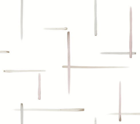 Gilded Sumi-E Orchid & Glint Wallpaper