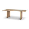 Grier 84'L x 38'W Dining Table | Modern | Light Brown Wood & Light Brown Wood Cane | Seats 8, by Mercana, 84" length x 38" width x 30" height thumbnail 1