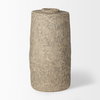 Rama Small Gray Paper Mache Floor Vase, by Mercana, 14" length x 14" width x 29" height thumbnail 5