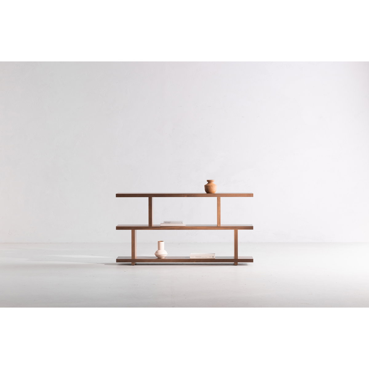 Miri Small Shelf Brown, Shelving & Bookcase by Moe's Home, 63" width x 33" height x 11" depth View 5