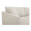 Bryn Sectional Right Oyster, Sectional Sofa by Moe's Home, 115.5" width x 31.5" height x 70.5" depth thumbnail 5