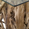 Teak Wood Console, Console Table by Uttermost, 59" width x 34.6" height x 17.72" depth thumbnail 8