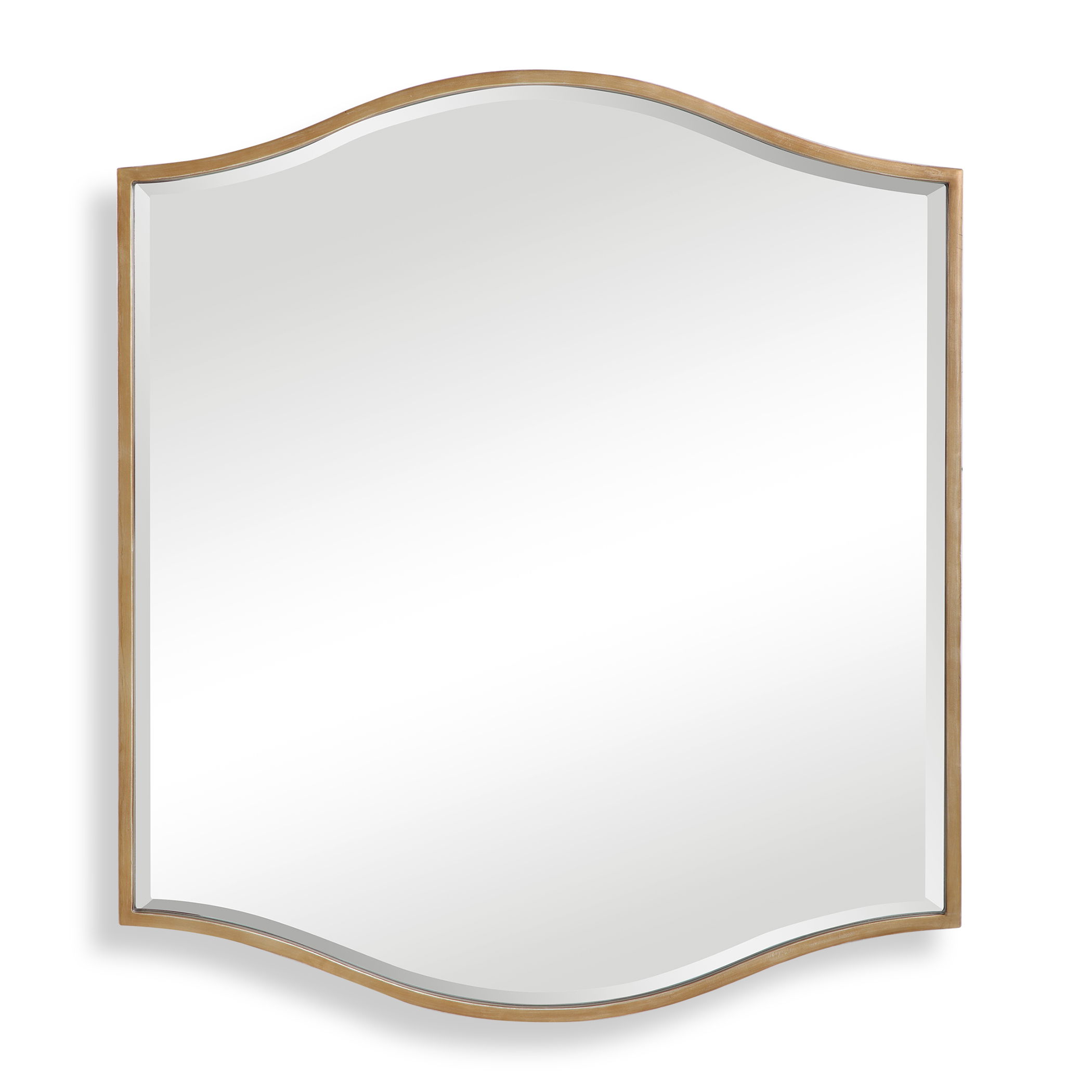 Cerise Gold Mirror large image 