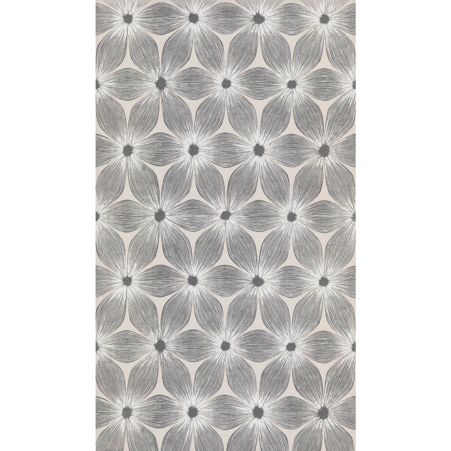 Everlasting White & Silver Wallpaper large image 