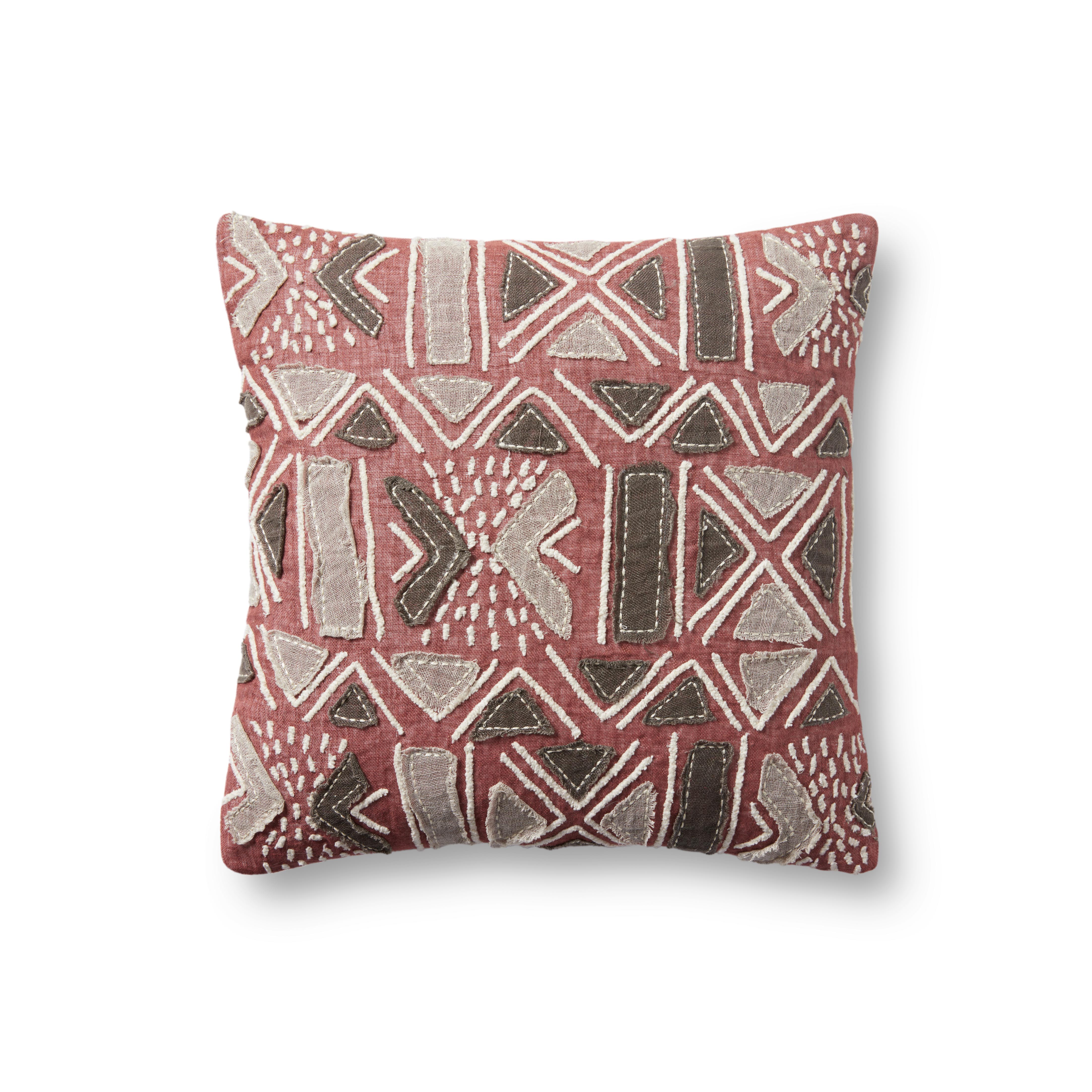 Loloi Pillows Pillow, Decorative Pillow, 18" length x 18" width