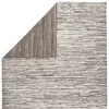 Jaipur Living Ramsay Hand-Knotted Striped Dark Gray/ Ivory Area Rug 9'X12' thumbnail 1