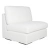 Refuge Armless Arctic White Sofa thumbnail 3