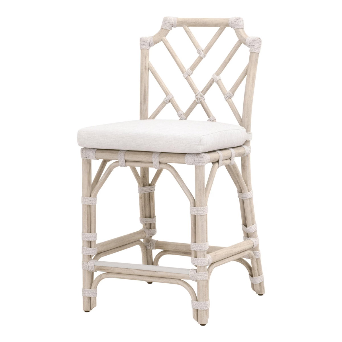 Bayview Outdoor Counter Stool, Dining Chair by Essentials for Living, 19.75" width x 41" height x 23" depth View 2