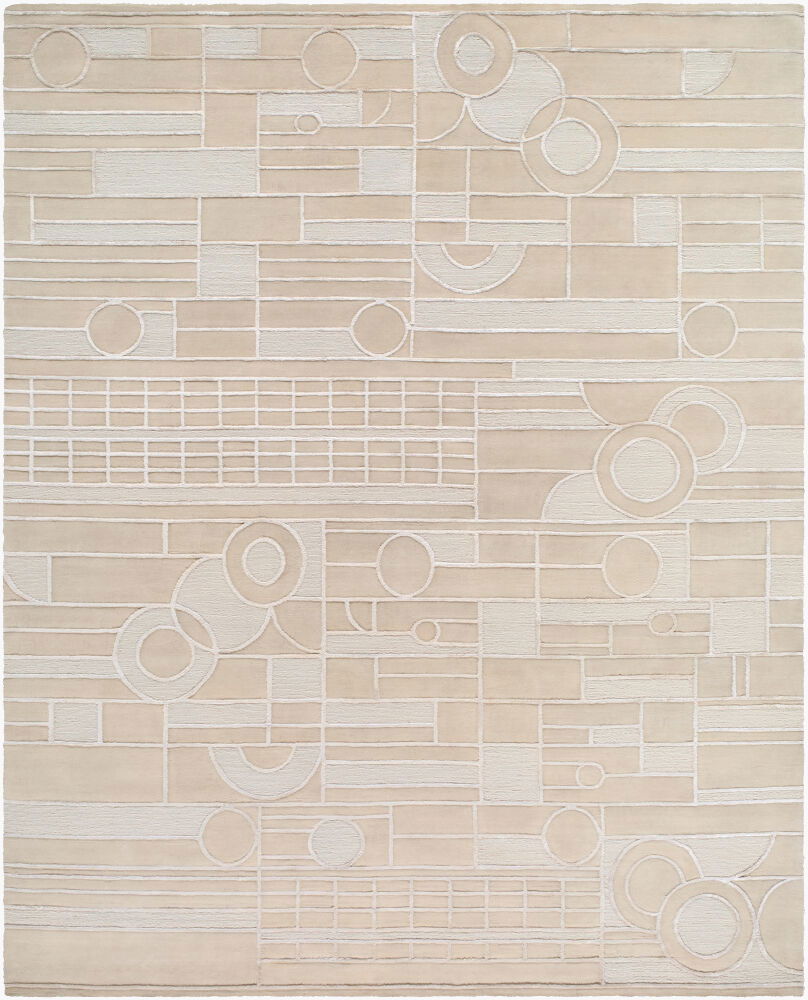 Transcendence Handmade Rug, by Surya, 10' length x 8' width