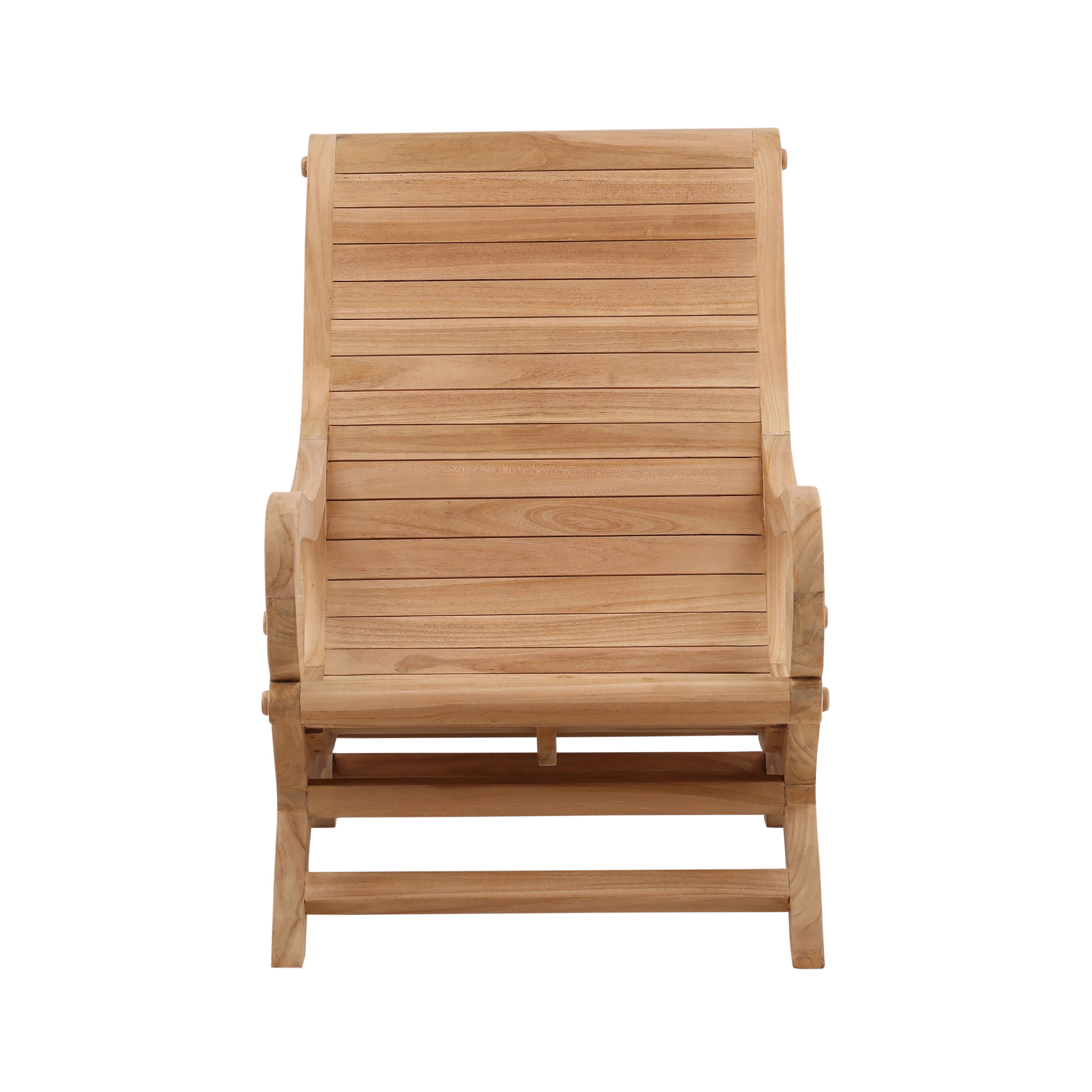 Tomas Outdoor Lounge Chair, Accent Chair by Dovetail, 23.5" width x 32.68" height x 42" depth View 2
