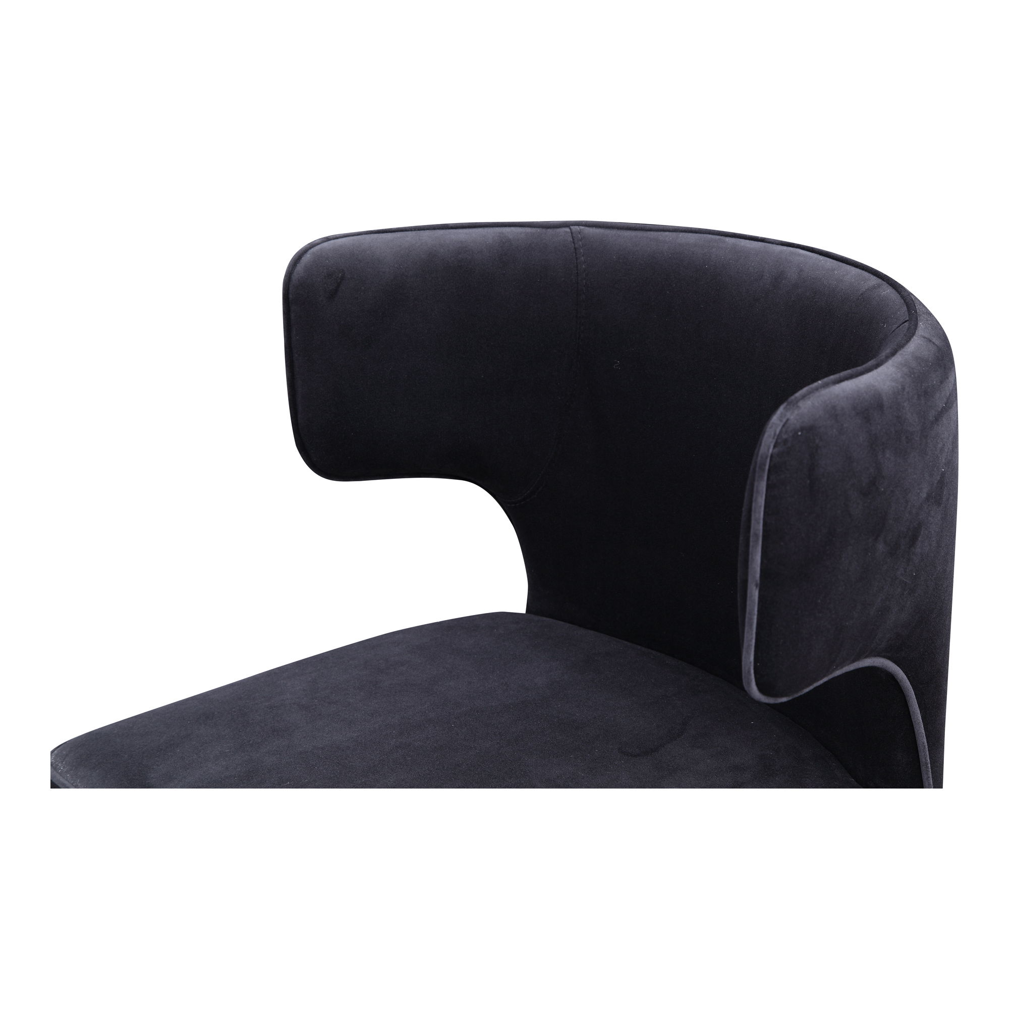 Jennaya Dining Chair Black large image 