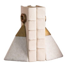 Online Designer Home Office Equestrian Marble Book Ends