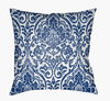 Indigo Blues Accent Pillow, Decorative Pillow by Surya, 18" length x 18" width thumbnail