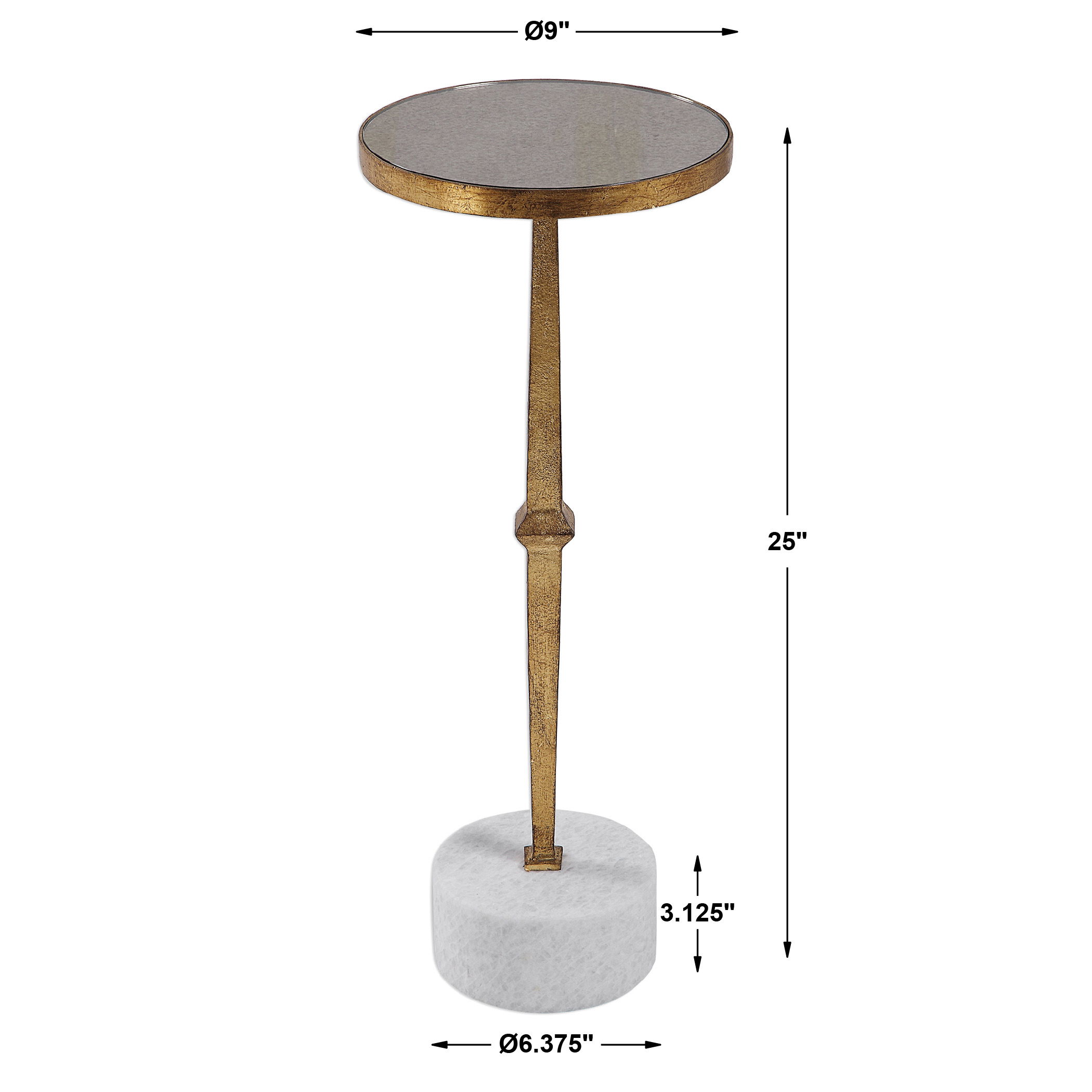 Miriam Round Accent Table large image 