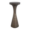 Miko Indoor-Outdoor Bronze Drink Table, Outdoor Table by Uttermost, 10" width x 2' height x 10" depth thumbnail 1