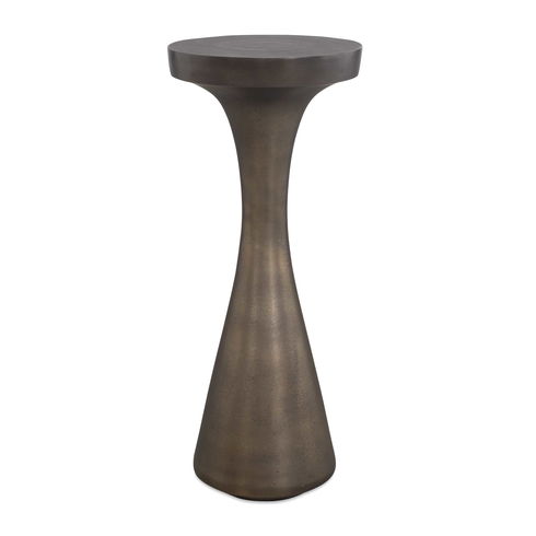 Miko Indoor-Outdoor Bronze Drink Table