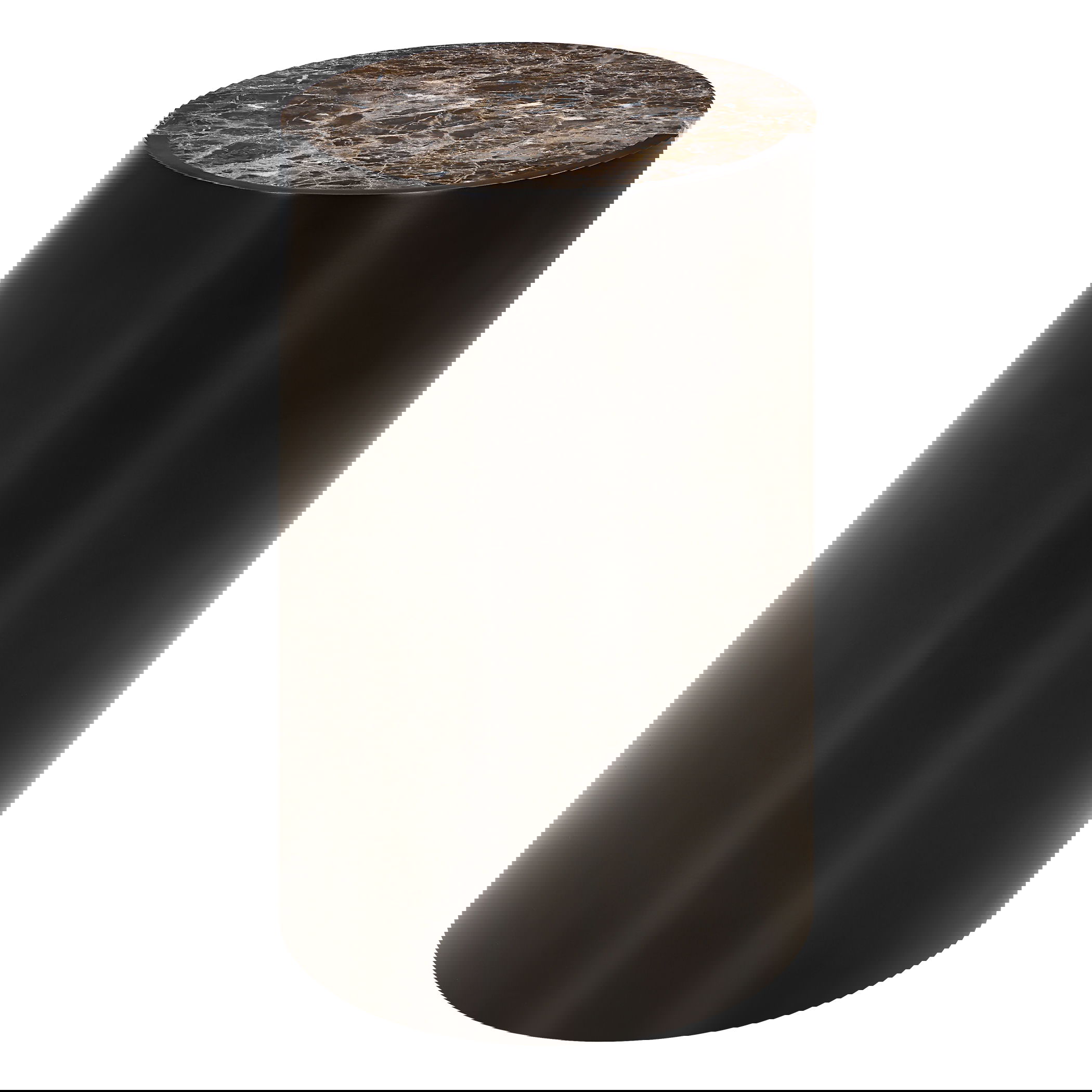 Welling Modern Metal Side Table, Furniture by Uttermost, 20" width x 22" height x 13.75" depth View 10