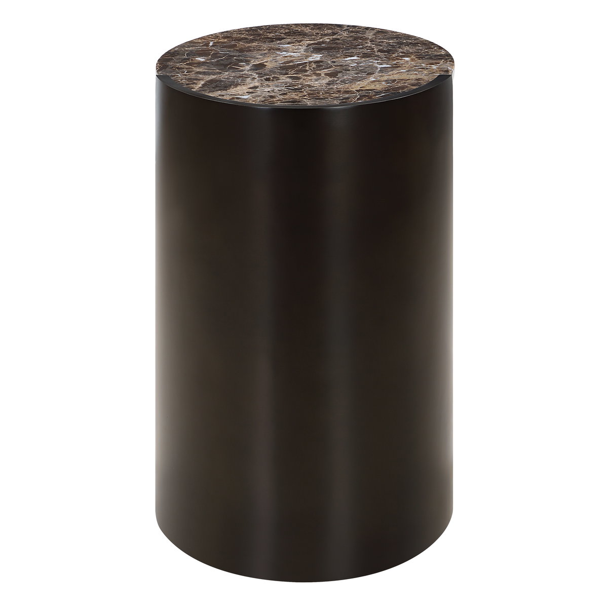 Welling Modern Metal Side Table, Side & End Table by Uttermost, 20" width x 22" height x 13.75" depth View 10