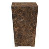Poe Marble Accent Table, Side & End Table by Uttermost, 14.12" width x 22.75" height x 14.12" depth thumbnail 5
