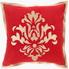 Cosette Accent Pillow, Decorative Pillow by Surya, 18" length x 18" width thumbnail