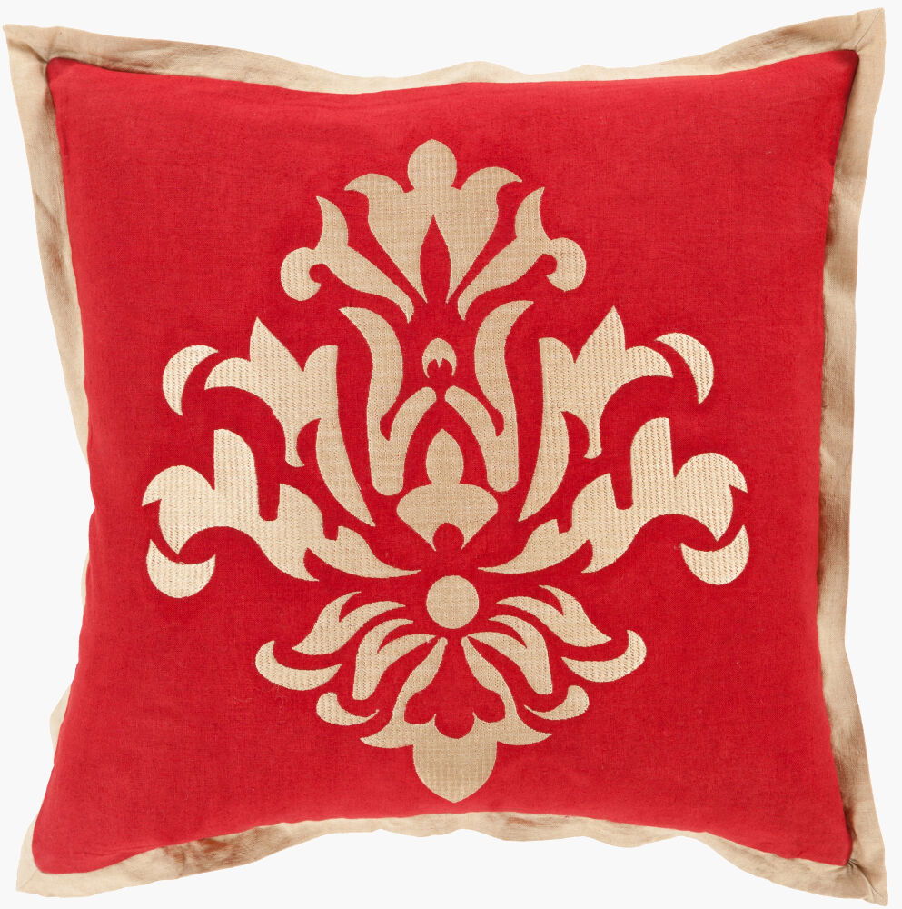 Cosette Accent Pillow, Decorative Pillow by Surya, 22" length x 22" width