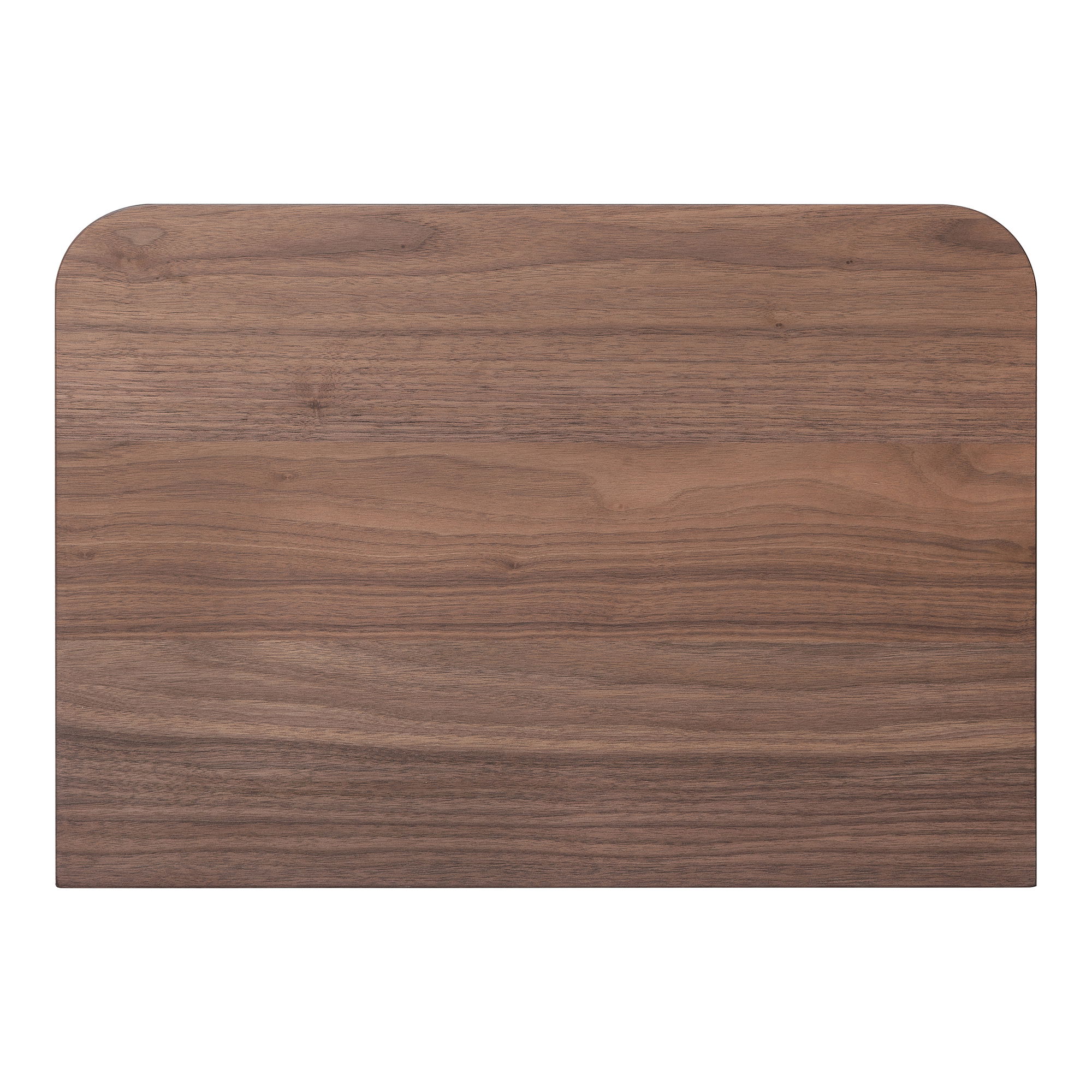 Round Off Small Nightstand Walnut, by Moe's Home, 20" width x 11" height x 15" depth View 6