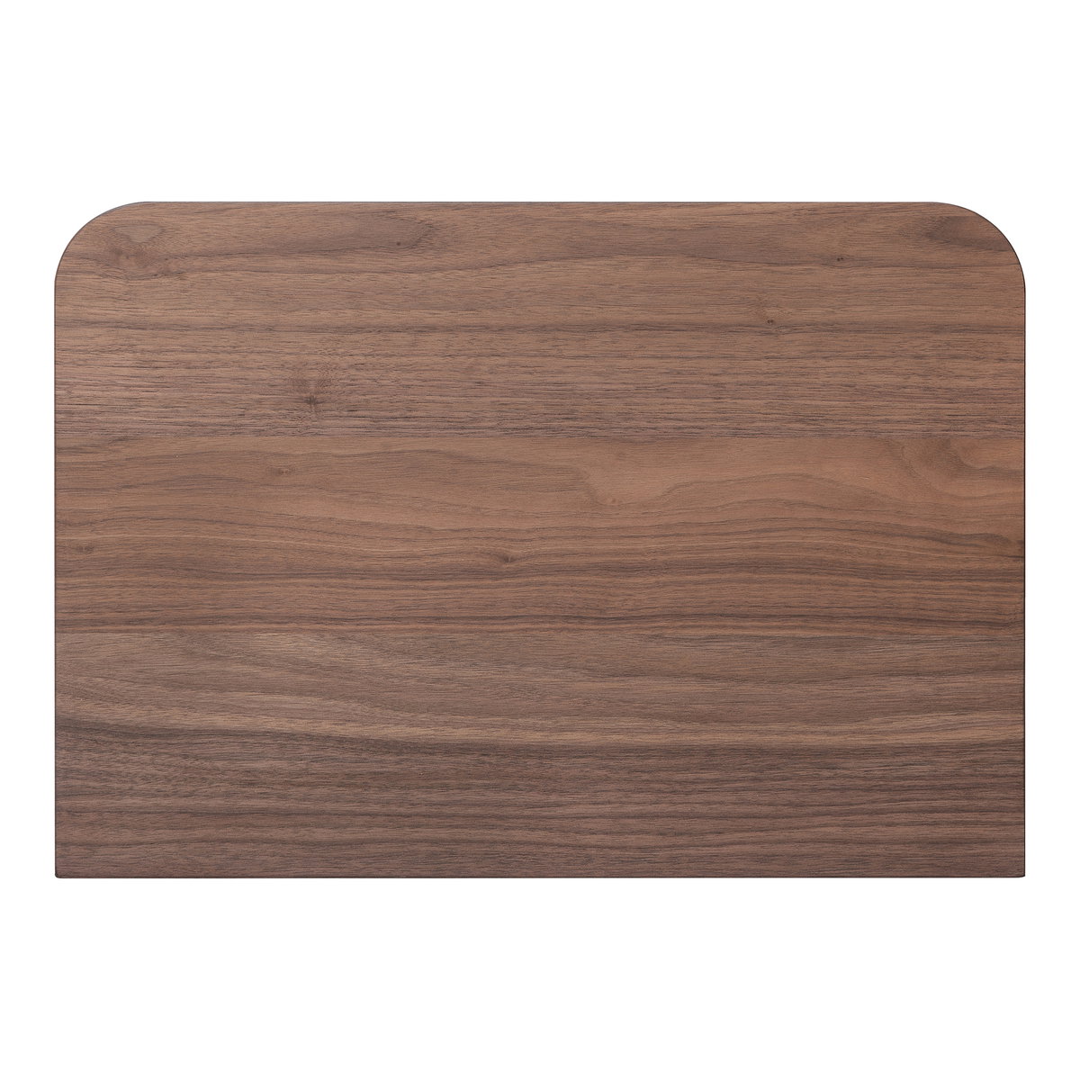 Round Off Small Nightstand Walnut, by Moe's Home, 20" width x 11" height x 15" depth View 6