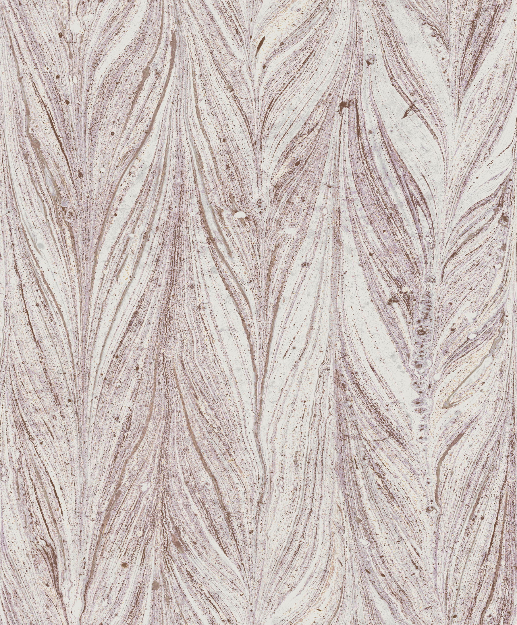 Ebru Marble Purple Metallic Wallpaper large image 