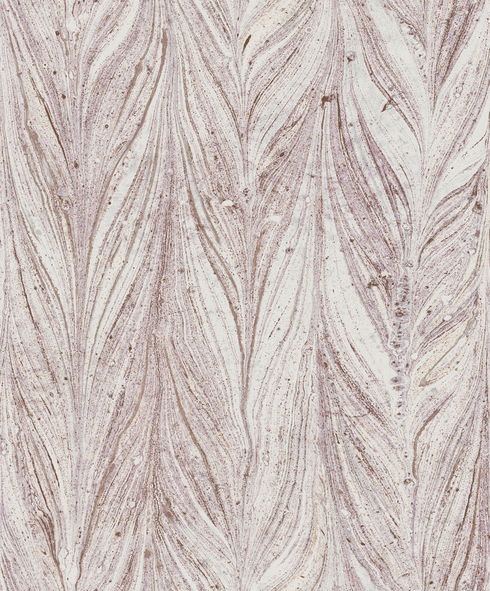 Ebru Marble Purple Metallic Wallpaper